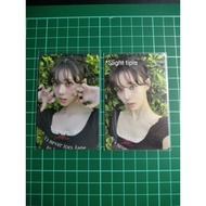 YG (Don't Co Other Than The Concerned) Photocard PC aespa winter everline fs, winter target