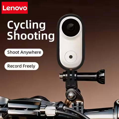Lenovo Portable Mini Action Camera 4K HD Thumb Camera Body Cam Wearable Helmet Recorder Magnetic Poc