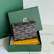 💟Goyard Marigny零錢包 黑棕色 #全實拍 100%new Wallet，Coin Purse，Card Holder，散紙包，錢包，銀包，卡包，卡夾，卡套， 免運費 包郵 支持貨到付款 