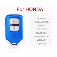 BOSSKU [Honda] Chrome TPU Car Key Cover CITY HRV BRV JAZZ CRV ACCORD CIVIC FC Accessories 2020 2021 