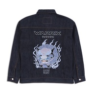 WARRIX เสื้อแจ็คเก็ตยีนส์ W101 Jacket Jeans EMBROIDERY RAION (LA-242JEME101)