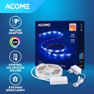 SMART ACOME AL03 RGB LED LIGHT Smart Wifi LED Strip 2M Colorful 5W - ORIGINAL