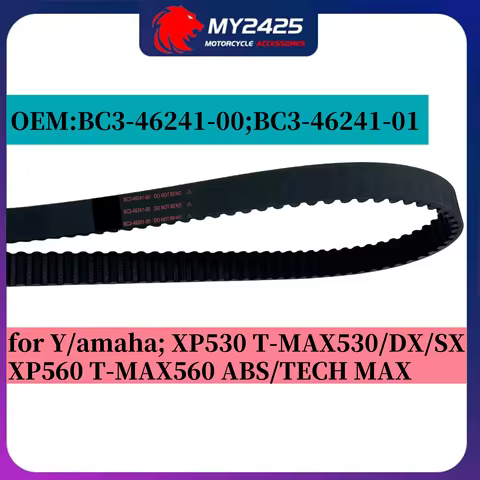 Motorcycle Drive Belt BC3-46241-00 For Y/amaha; XP530 T-MAX530 T-MAX530DX T-MAX530SX XP560 T-MAX560 