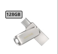 ✅行貨|多區門市交收 SANDISK - Ultra Dual Drive Luxe 128GB USB Type C 雙用隨身碟 (SDDDC4-128G-G46)