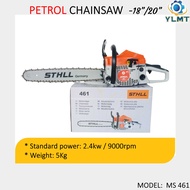 [READY STOCK] Gasoline / Petrol Chainsaw 18" / 20" - Mesin Potong Pokok