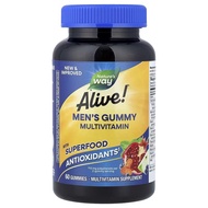 Nature's Way, Alive® Men's Gummy Multivitamin, Fruit, 60 Gummies