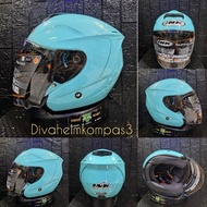 INK DYNAMIC SOLID AQUA BLUE HELMET|NEW ink DYNAMIC HELMET