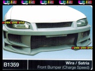 B1359 Proton Wira / Satria Fiber Front Bumper (Charge Speed 2) Body kit Bodykit