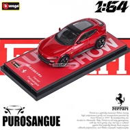 Bburago 1:64 Purosangue SP3 296 GTB Bburago 1:64 Ferrari Model Kereta Aloi Purosangue SP3 296 GTB Mi