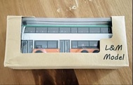 L&M Model 1:120 新巴色雙層巴士模型 NWFB
