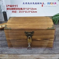 Money Box Cash Register Cash Register Box Money Box Money Storage Box Money Box Commercial Lock Wood