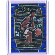 2021-22 Panini Select Basketball Trey Murphy III Concourse Rookie Card RC Blue Shimmer Parallel New Orleans Pelicans