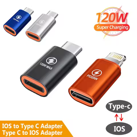 For Lightning To Usb C Adapter Pd 25w For Ios Female To Type C Male Converter Fast Charge Cable Adap