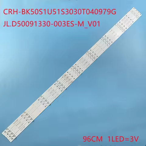 LED Backlight strip bar 9 lamp for Hisense H50B7100 H50A6140 LB50095 50R6040E JL.D50091330-003ES-M C
