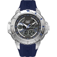 Caterpillar CAT Watches MA-145-26-136 / ANADIGIT / Men's Watch / Rubber Strap / Blue / Clearance Sal