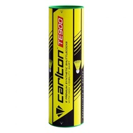 Carlton TE 900 synthetic Shuttle cocks Yellow Blue 6 PCs