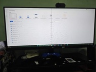 Monitor Ultrawide 32 inch LG 2560 × 1080 with a Faulty Line and No sound from speakers