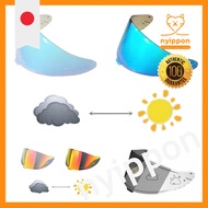 CWR-F2 Photochromic Shield Revo for Z8 X15 RF-1400 NXR2 Helmet Replacement Visor(Blue/Red/Gray)