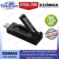 Edimax EW-7833UAC AC1750 Dual-Band Wi-Fi USB 3.0 Adapter with Adjustable Antenna