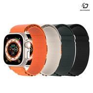 DUX DUCIS Apple Watch (42/44/45/49) 高山尼龍錶帶(橙色)