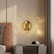 Wall lamp LED bedside bedroom modern simple creative living room balcony stairs aisle wall lamps ENK