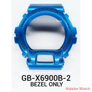 quartz watch Aksesori ☁CASIO G-SHOCK BAND AND BEZEL GDX6900 GBX6900 100% ORIGINAL
