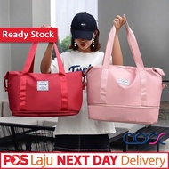 💖SIZE FLEXIBLE 💖Foldable Gym School Outing Camping Laundry Travelling Bag Big Capacity Heavy Duty Ca