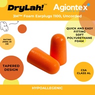 [SG] 3m Ear Plugs 1100 - 5Pair/10Pairs <AGIONTEX>