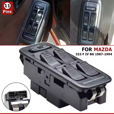 BS06-66-350A BS0666350A BS0666350B Electric Control Master Switches Power Window Switch For MAZDA 32