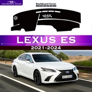for Lexus ES 2021-2024 Anti-Slip Car Dashboard Cover Avoid Light Pad Instrument Platform Desk Mat Dash Carpet Protective Sunshade Accessories