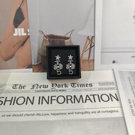 Chanel 22P 星星蝴蝶結5號耳環