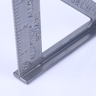 7" 2690 & 45 Degree Ruler/Metric Inch 90 Degree 45 Degree Square Triangle Ruler/ Angle Measurement T