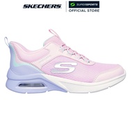 SKECHERS Hands Free Slip-ins® Relaxed Fit®: Microspec Max - Color Trifecta รองเท้าลำลองเด็กผู้หญิง