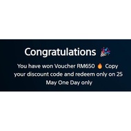 Sony RM650 voucher🔥🔥