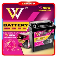 W Motorcycle Battery 12V - YB3 | 12N5L-BS | YTZ5S | YTZ6 12V Motor Battery MF