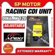 MODENAS DINAMIK DINAMIK120 RACING CDI UNIT FLUORESCENT HYPER BOOST RACING CDI UNIT ADJUSTABLE - APID