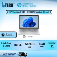 HP OMNIBOOK Laptop 3 14-HU0084 /0085 / 0086 / 0087TU (PREINSTALLED HOME 2024 + M365)