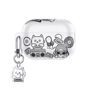 AIRPODS PRO 2 &amp; 1 CAST CASE: MUSIC CAT