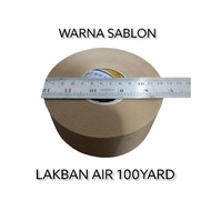 " Lakban Air 2inch 48mm 100yard gummed tape