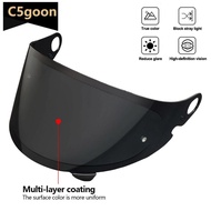 C5GOON Motorcycle Helmet Visor UV Protection Casco Moto Visera Sunshield Retro Helmet Shield Glamste
