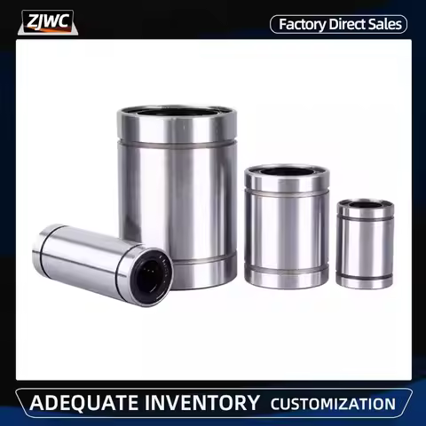 4pcs/8pcs LM6UU LM8UU LM10UU LM12UU LM16UU LM20UU Linear Bearing 8mm Rod Rail Linear Shaft Optical A