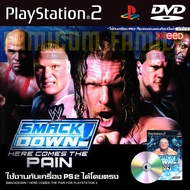 เกม Play 2 SMACKDOWN PAIN สำหรับเครื่อง PS2 PlayStation2 (ที่แปลงระบบเล่นแผ่นปั้ม/ไรท์เท่านั้น)
