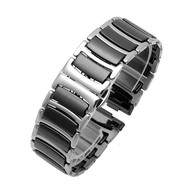 Steel Ceramic สายนาฬิกา For Huawei Watch Fit 4 4 Pro สาย นาฬิกา สมาร์ทวอทช์ สายนาฬิกาข้อมือสำหรับ Hu