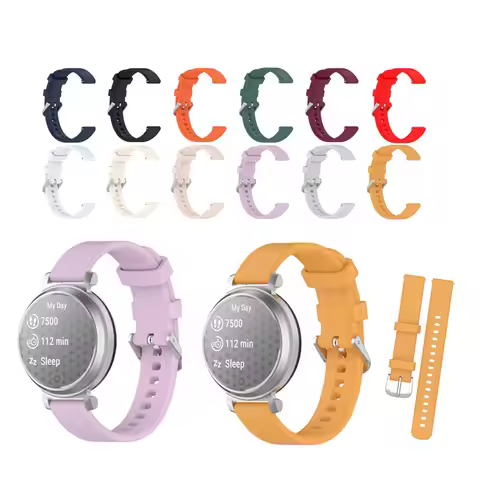 Sport Replacement Band for Garmin Lily 2 Active Silicone Strap Waterproof Wristband