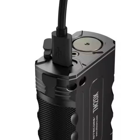 NITECORE TM20K 20000 Lumens Tactical Flashlight QC Fast Rechargeable LED Searchlight Built-In Batter