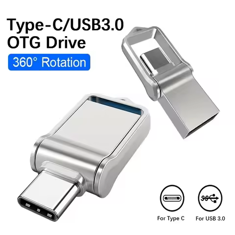 Original Type C USB Flash Drives 512GB 1TB Pendrive High Speed USB 3.0 Pen Drive OTC 2TB U Disk Memo
