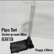 Pipe Set Undergravel Mini Aquarium Aquascape