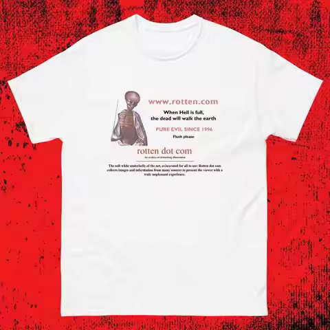 Rotten Dot Com Pure Evil Halloween T Shirt Full Size S 5XL FH395