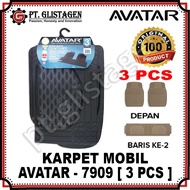 AVATAR 7909 Universal Anti-Slip Car Mat AVATAR 7909 3 Pcs High Quality