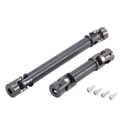 yunhaoSK-1 Set Steel Front and Rear Drive Shaft CVD for 1/24 RC Crawler Car Axial SCX24 AXI00005 Upg
